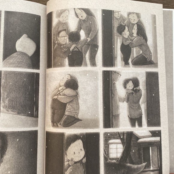 The Only Child by Guojing (hardcover) Ex-Library Picture Book Graphic Adventure - Picture 10 of 12